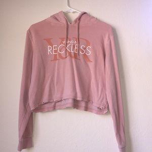 Young & Reckless Hoodie Pullover Size: M
